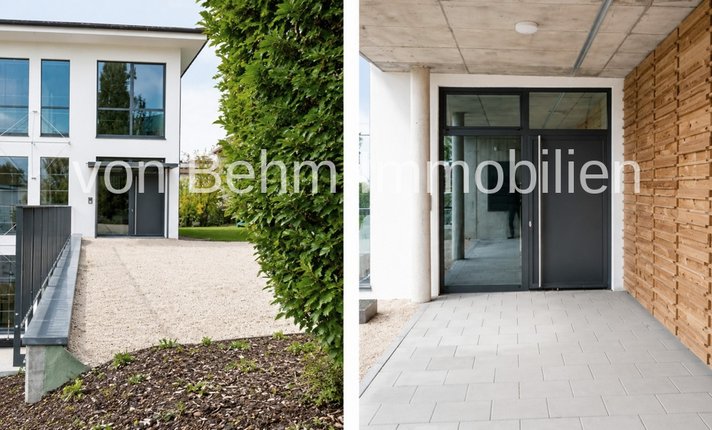 Büroeingänge UG und 1OG