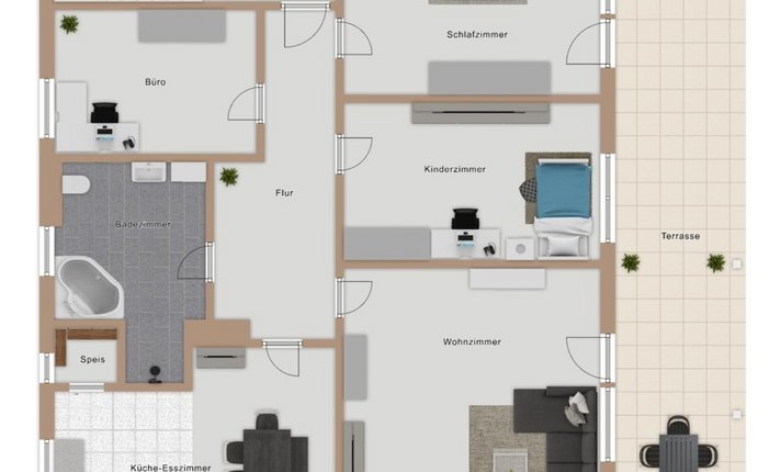 Grundriss Erdgeschoss
