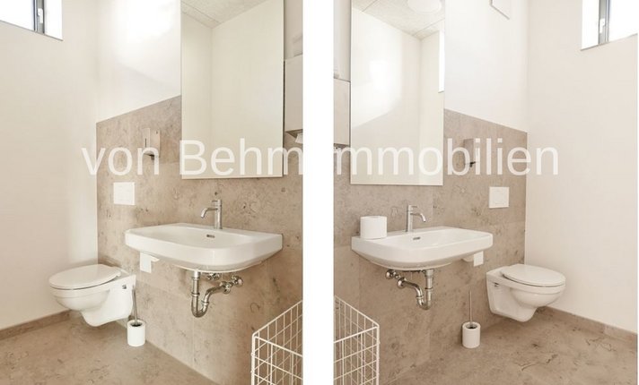 Damen und Herren WC