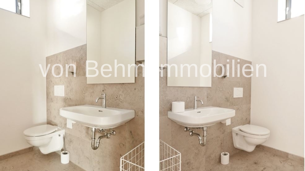 Damen und Herren WC