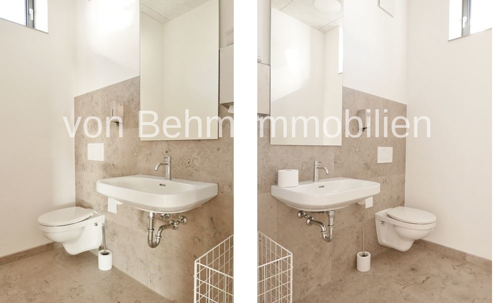Damen und Herren WC