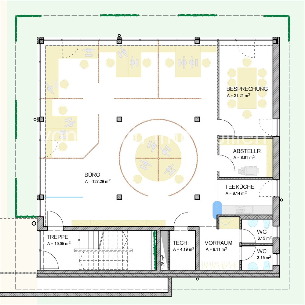 Layout Möblierungsvorschlag 1